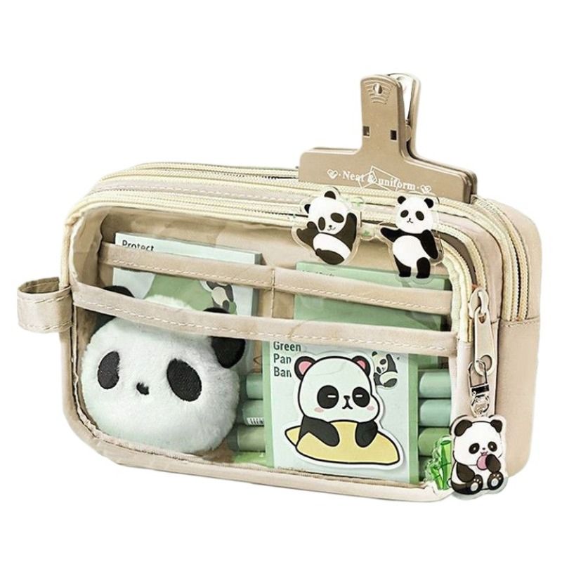TIOZONEY - Estuche para bolígrafo de estudiante Panda.