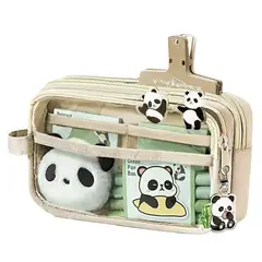 TIOZONEY - Estuche para bolígrafo de estudiante Panda.