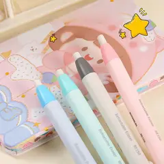 TIOZONEY - 4 borradores de goma con diseño retráctil