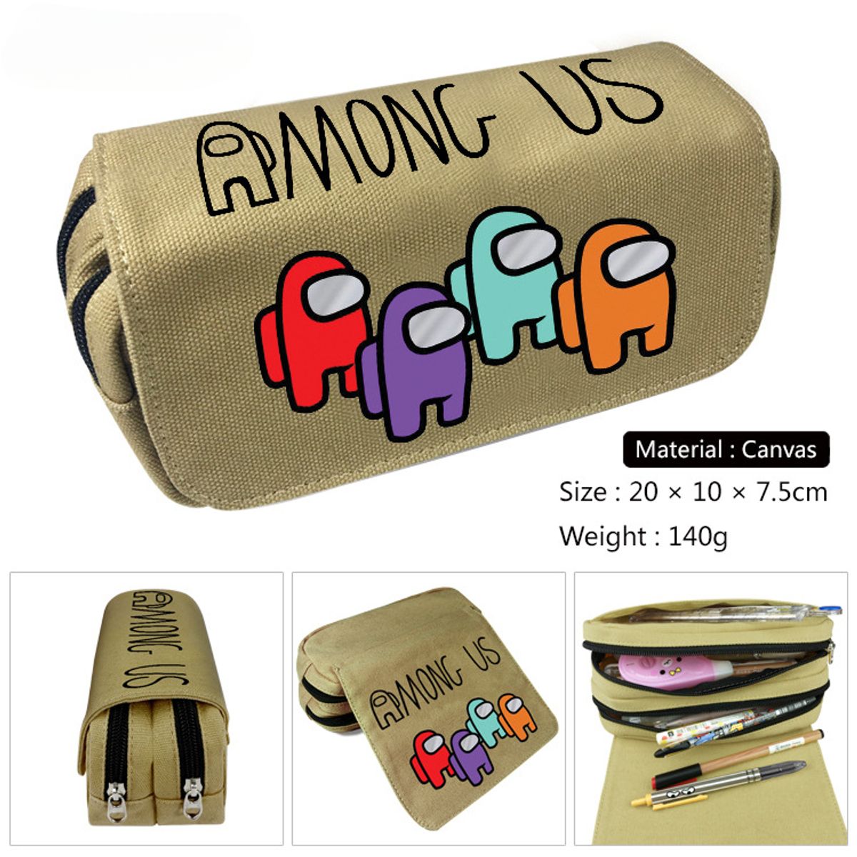 TIOZONEY - Estuche Para Lapices Escolar Gran Capacidad del astronauta