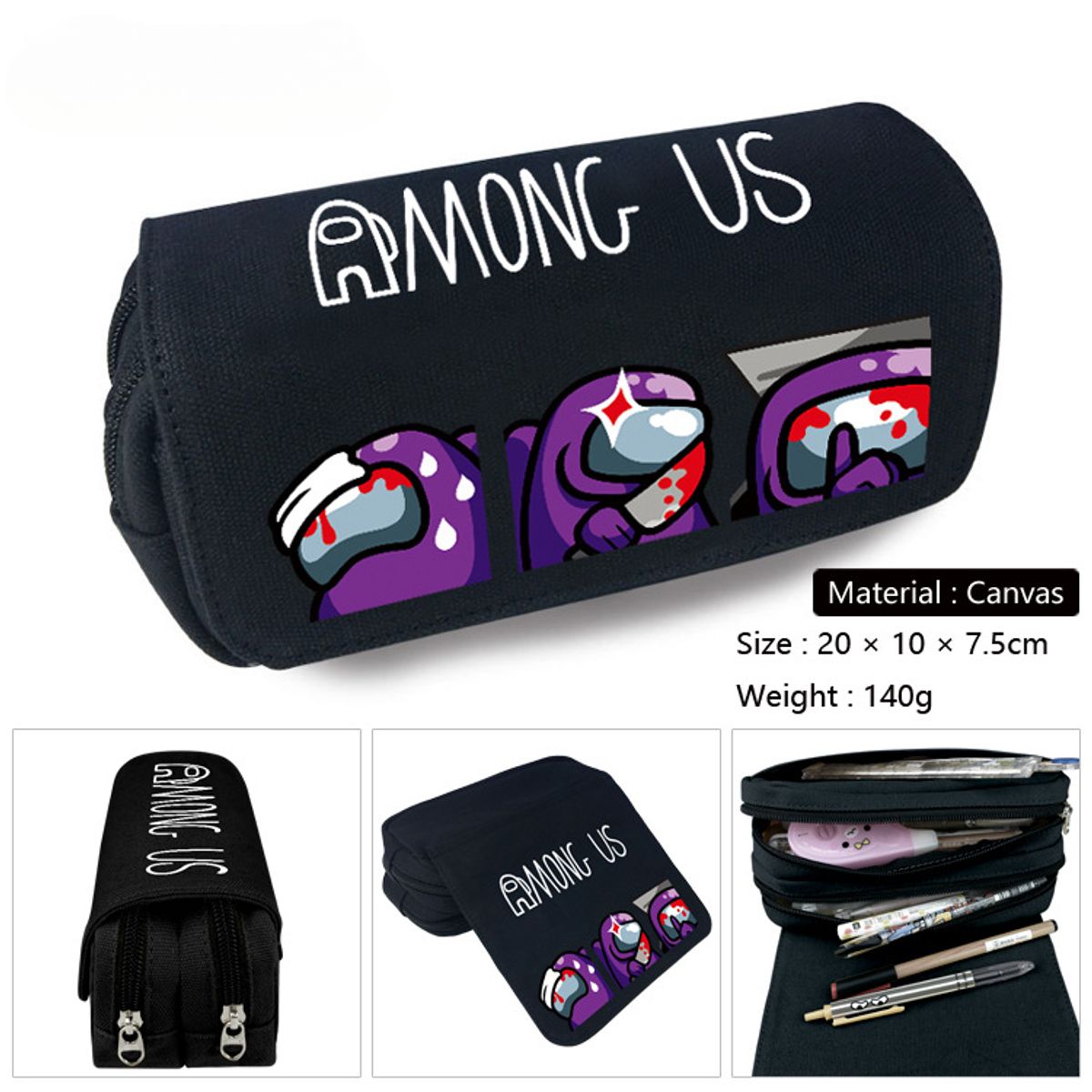 TIOZONEY - Estuche Para Lapices Escolar Gran Capacidad del astronauta