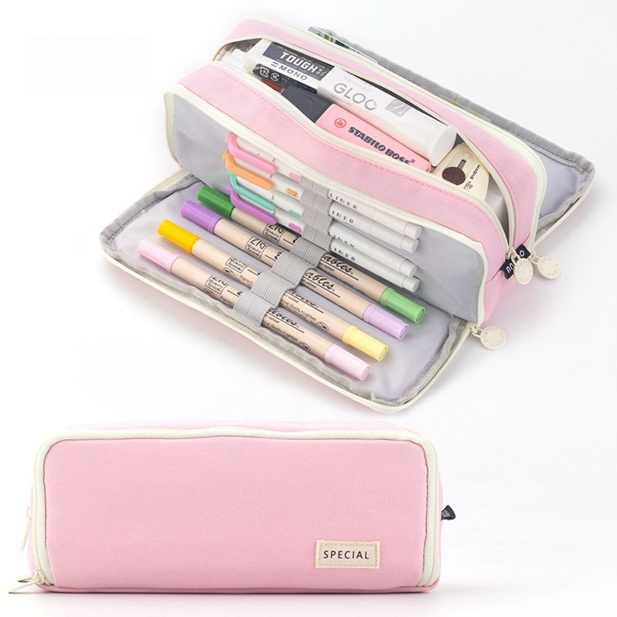 TIOZONEY - Estuche Para Lapices Escolar Gran Capacidad