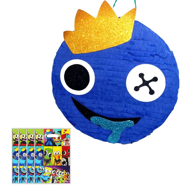 GENERICO - Piñata Decorativa de Cumpleaños Rainbow friends