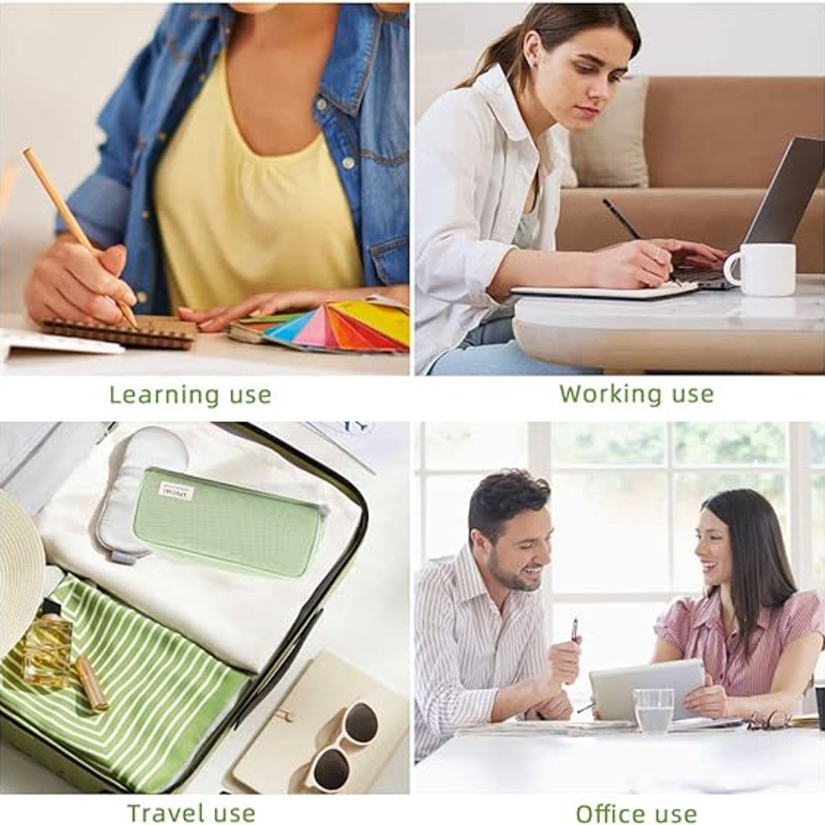 TIOZONEY - Estuche Para Lapices Escolar Gran Capacidad