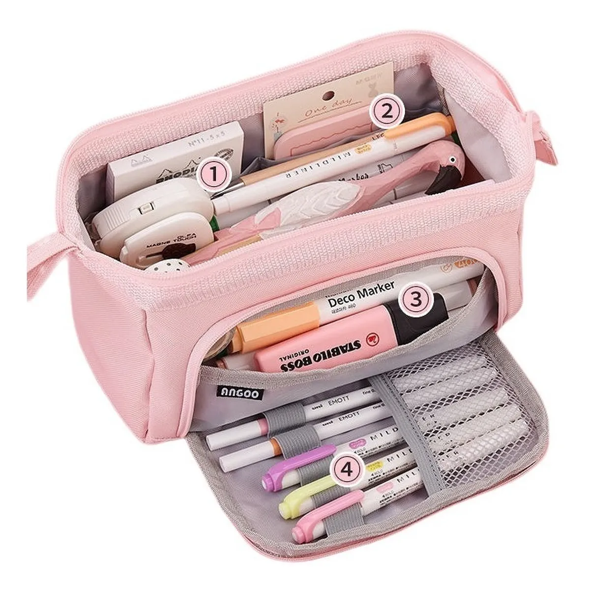 TIOZONEY - Estuches escolares 22x12cm