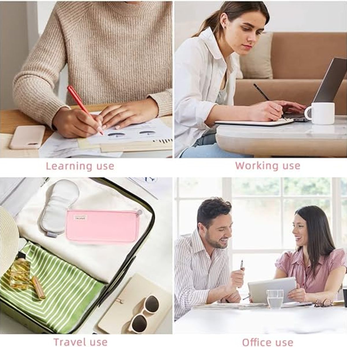 TIOZONEY - Estuche Para Lapices Escolar Gran Capacidad