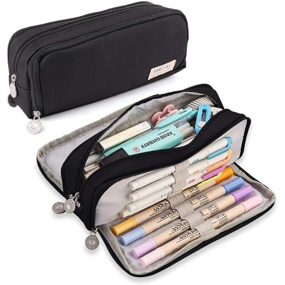 TIOZONEY - Estuche Para Lapices Escolar Gran Capacidad