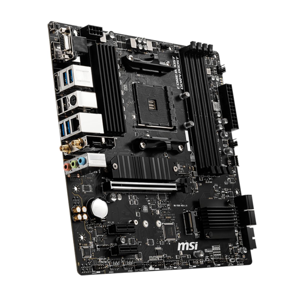 POMSIES - Placa Madre MSI B550M PRO-VDH WIFI Socket AM4 4xDDR4 Ryzen