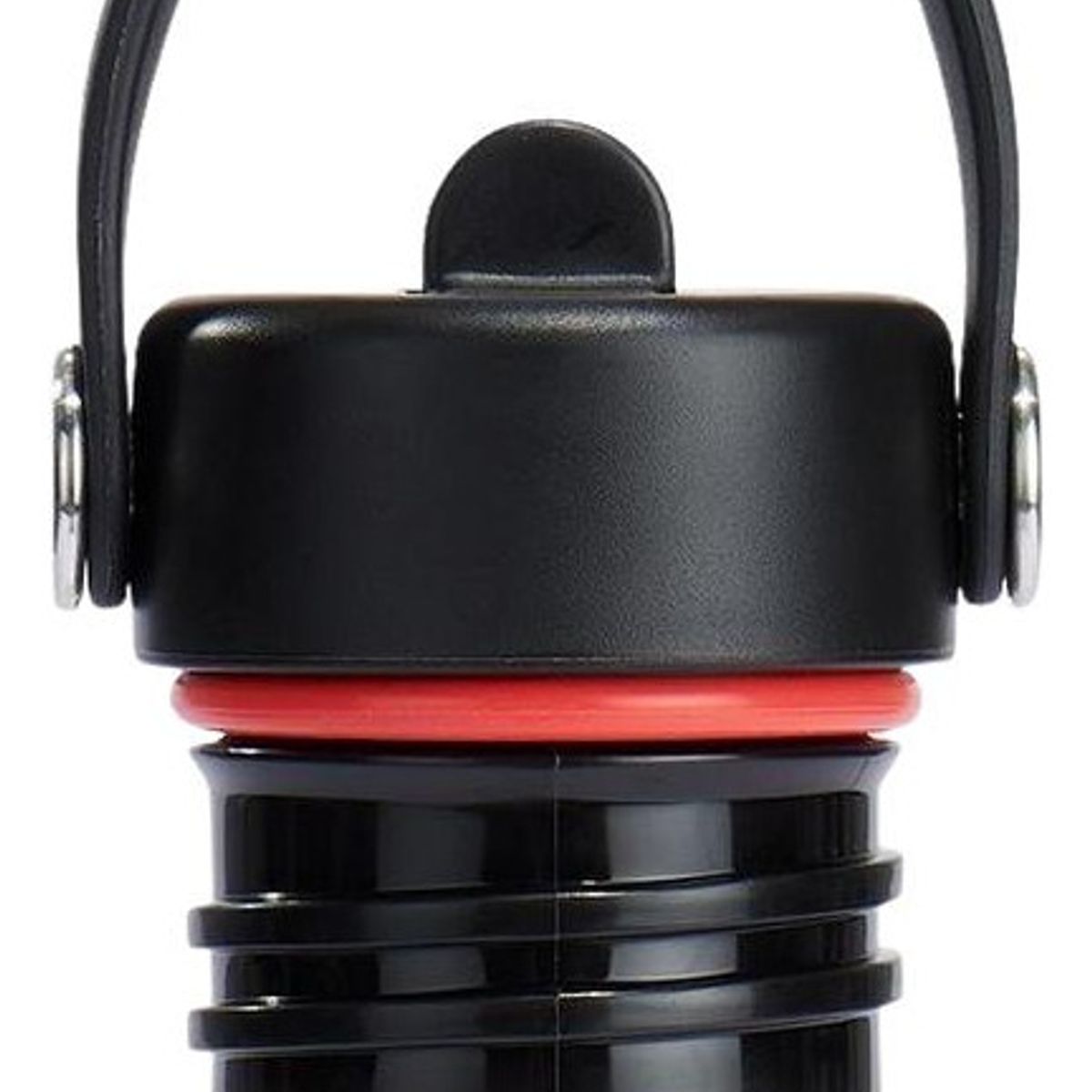 HYDRO FLASK - Tapa Bombilla Para Boca Standard Unisex Adulto Negro