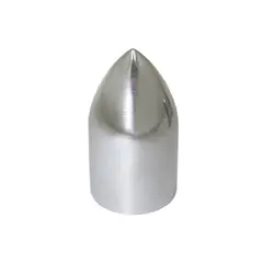 GOTEK - Tapa Tuerca Cromada  32-33 Mm - Tipo Bala-a Presion