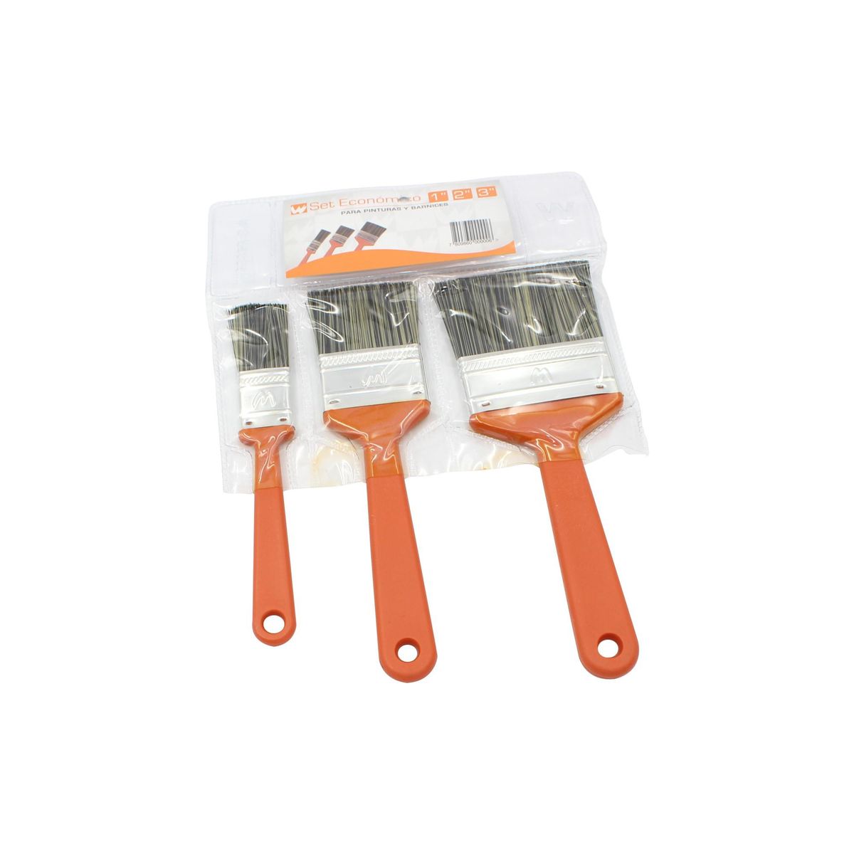 WESSER - Set 3 Brochas 1 PuLG - 2 PuLG - 3 PuLG