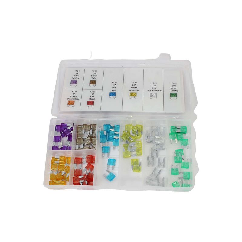 TACTIX - Caja Mini Fusibles 96 Piezas
