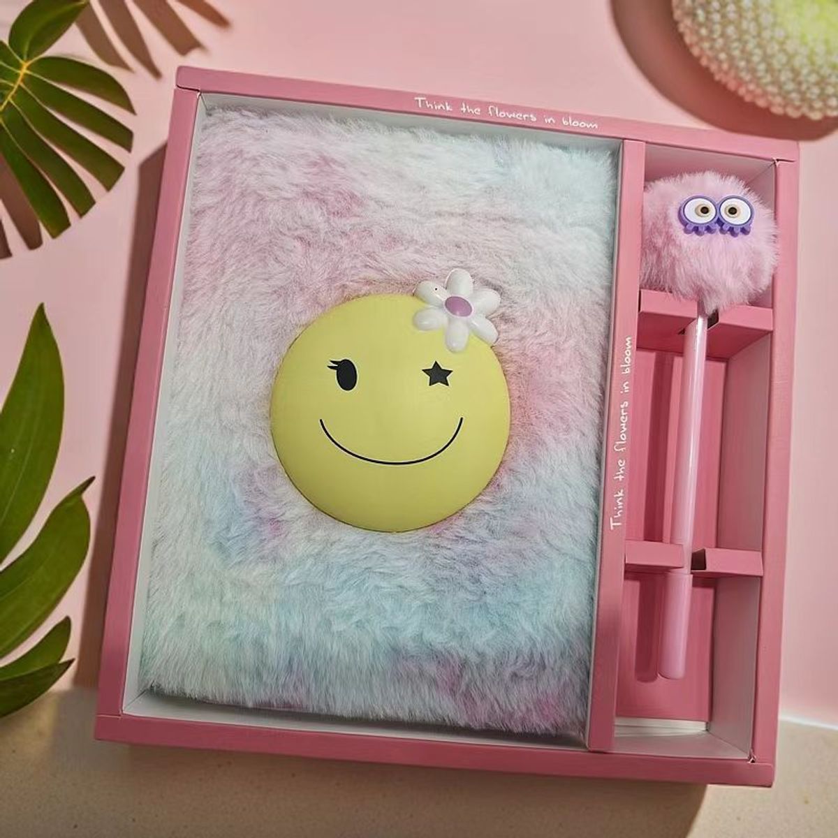 TIOZONEY - Set de cuadernos de felpa