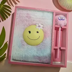 TIOZONEY - Set de cuadernos de felpa