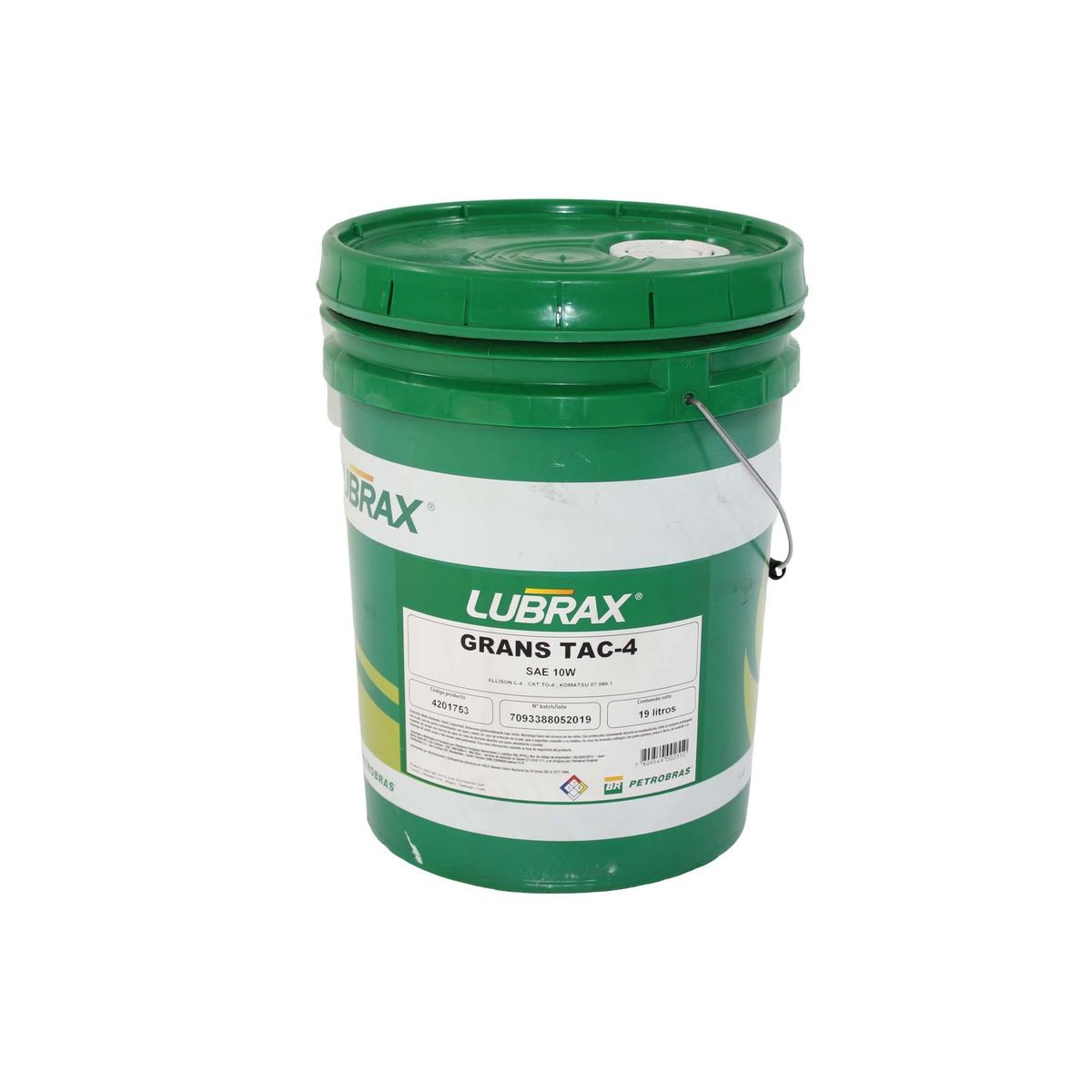 LUBRAX - ACEITE DE TRANSMISION LUBRAX TAC-4 SAE10 19 LTS