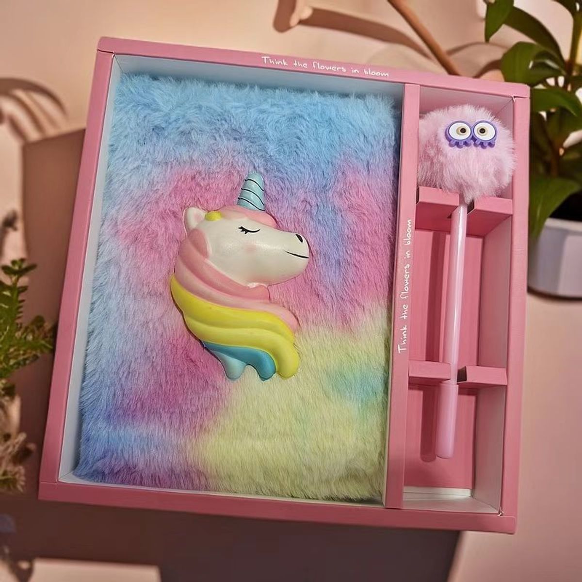 TIOZONEY - Set de cuadernos de felpa