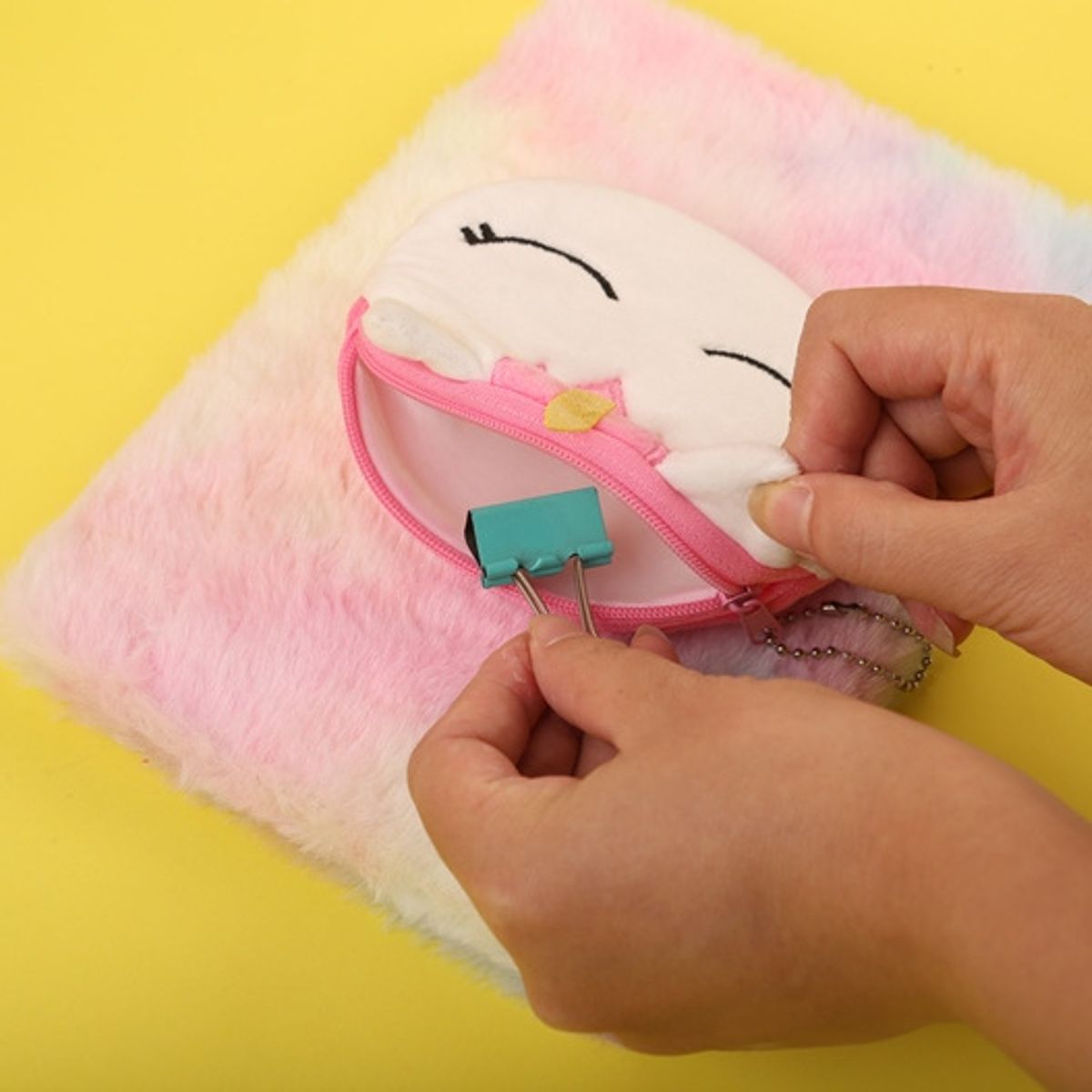 TIOZONEY - Set de cuadernos de felpa