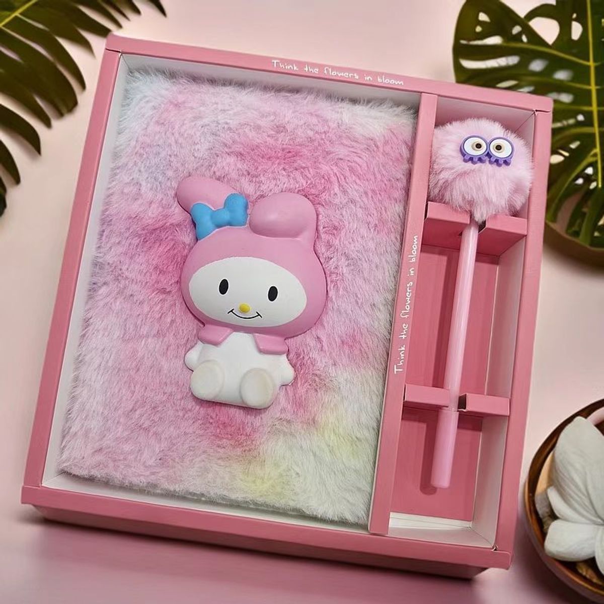 TIOZONEY - Set de cuadernos de felpa