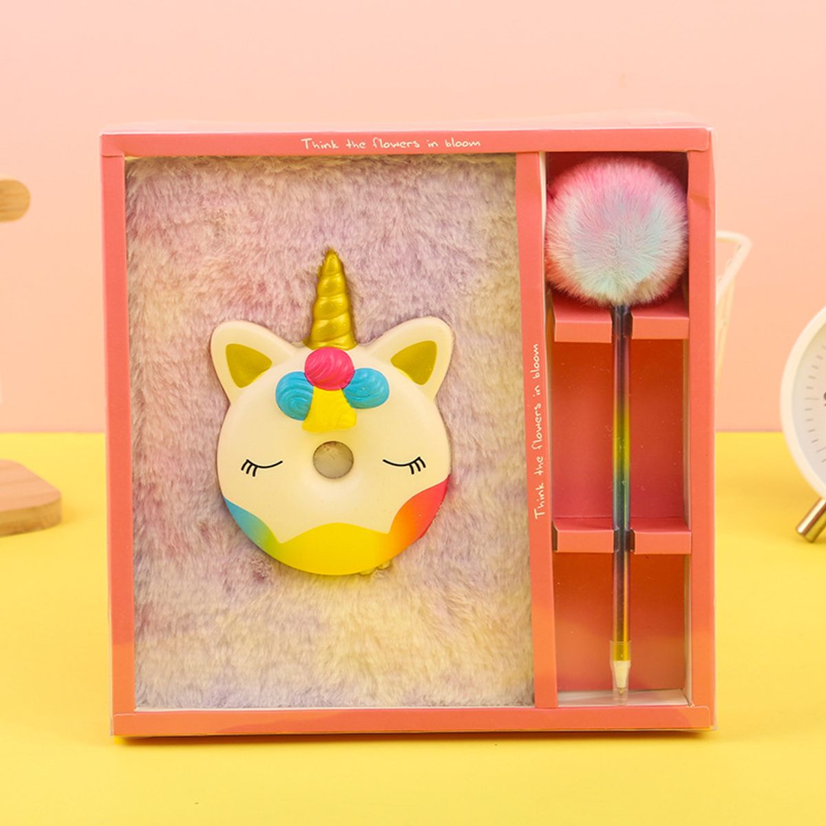 TIOZONEY - Set de cuadernos de felpa