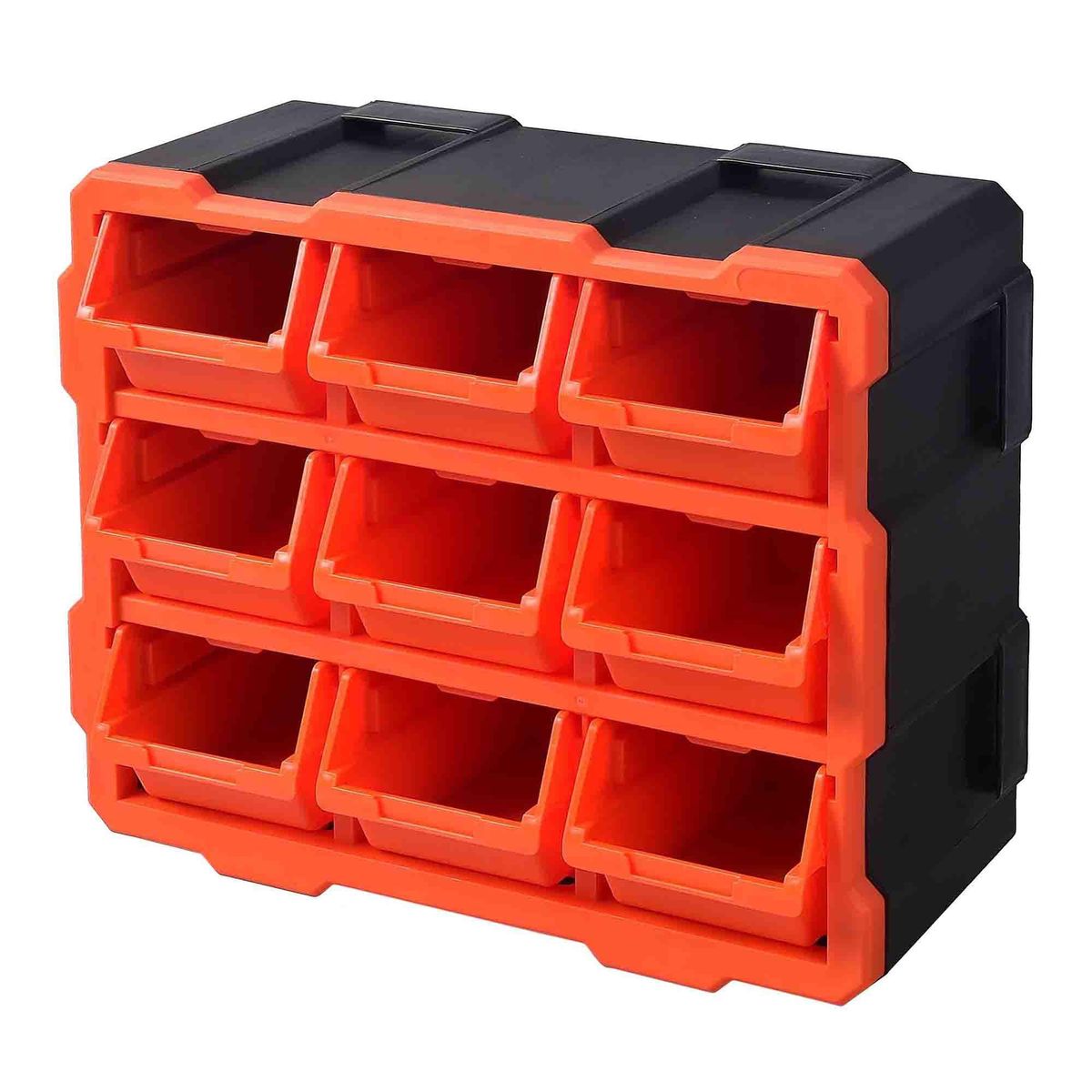 TACTIX - Organizador Plastico Con 9 Bins Tactix 320676