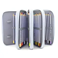 TIOZONEY - Estuche Para Lapices 72 Ranuras Lapiceras Organizadoras