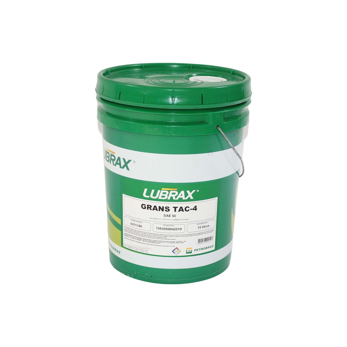 LUBRAX - Aceite De Transmision Lubrax Grans Tac-4 Sae50 19 Lts