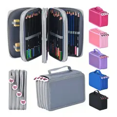 TIOZONEY - Estuche Escolar 72ranura Gran Capacidad Organizador Lapicera.