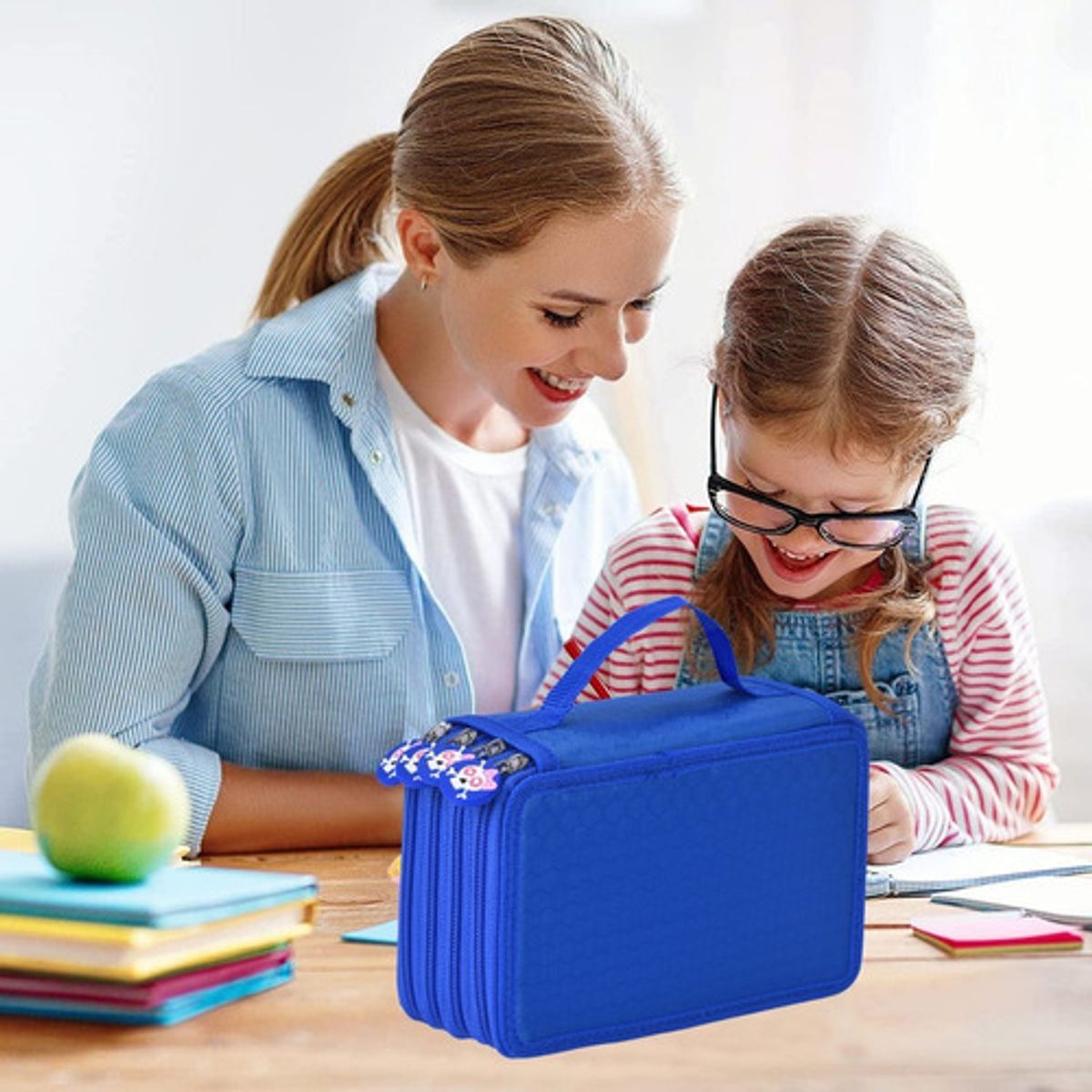 TIOZONEY - Estuche Escolar 72ranura Gran Capacidad Organizador Lapicera