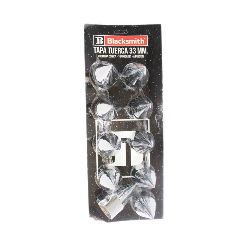 GOTEK - Tapa Tuerca Cromada 32-33 Mm - Conica-a Presion