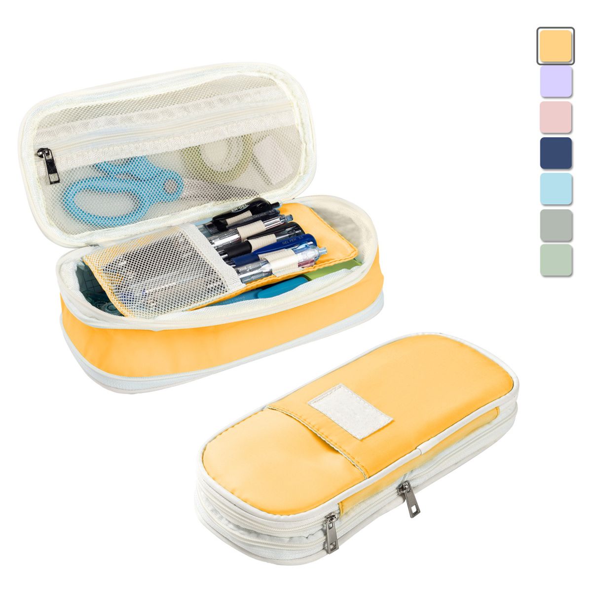 TIOZONEY - Estuche Para Lapices Expandible Capa De Gran Capacidad