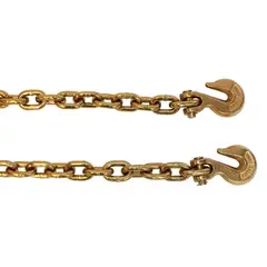 KINEDYNE - Cadena Amarre Carga 1/2 PuLG Con Gancho 6 Mts Largo Grado 7
