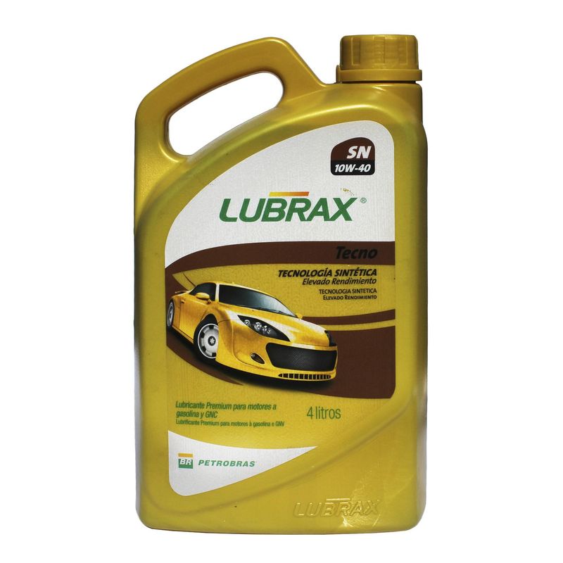 LUBRAX - Aceite Motor Lubrax Tecno 10w40 4 Lts