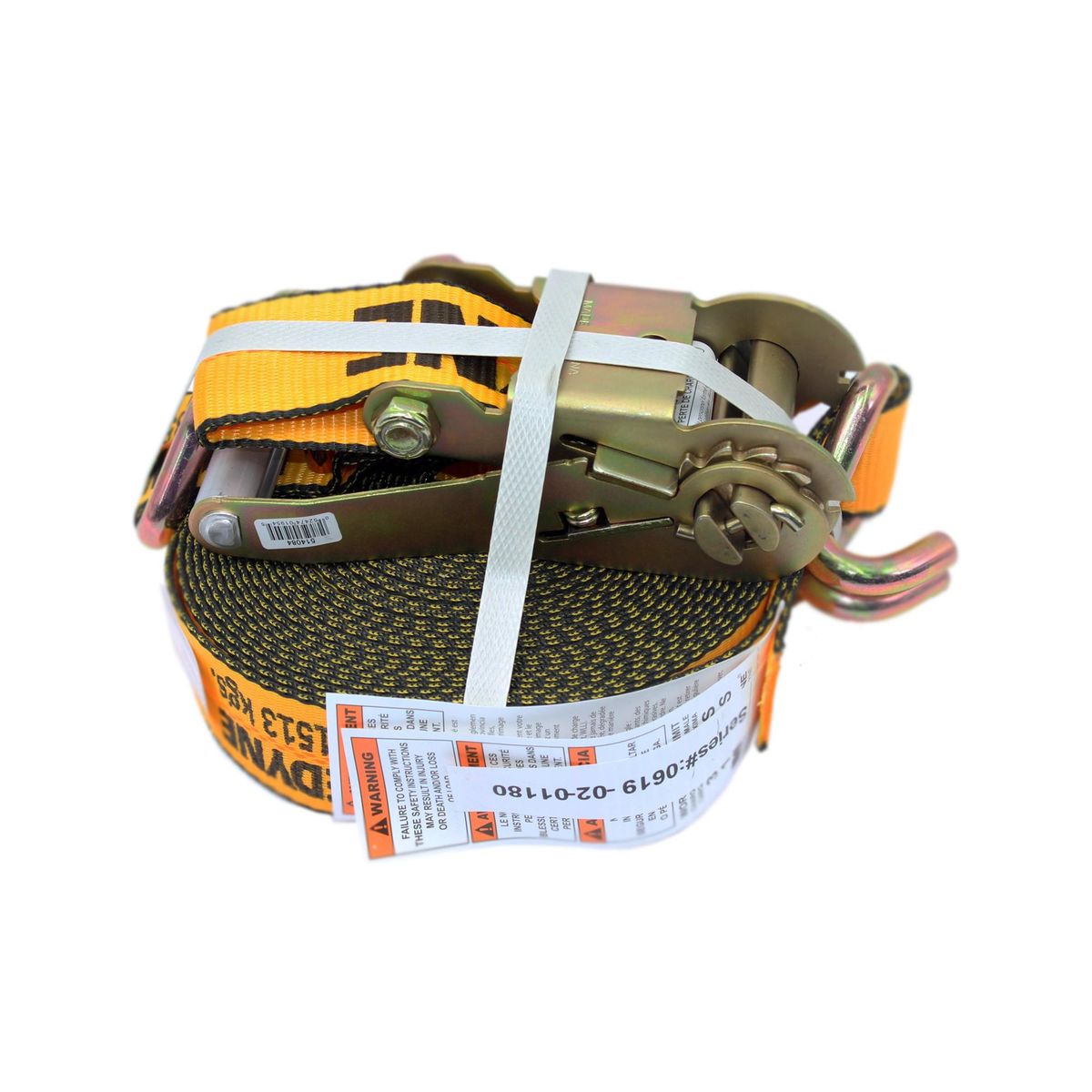 KINEDYNE - Rachet 2 Pulgadas Kinedyne De 12 Metros Con Gancho Jj