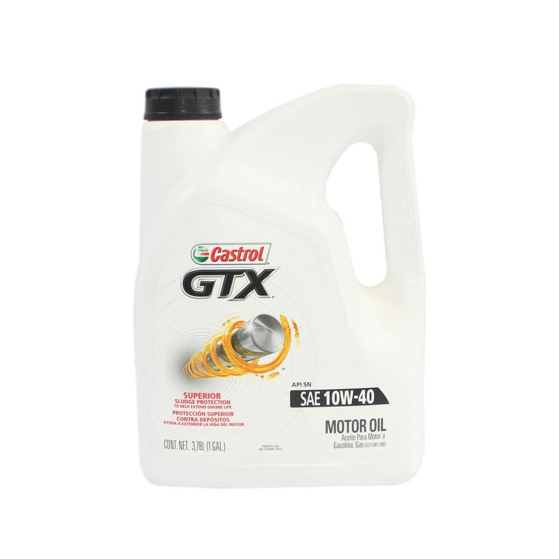 CASTROL - ACEITE MOTOR CASTROL GTX 10W40 3.78 LTS