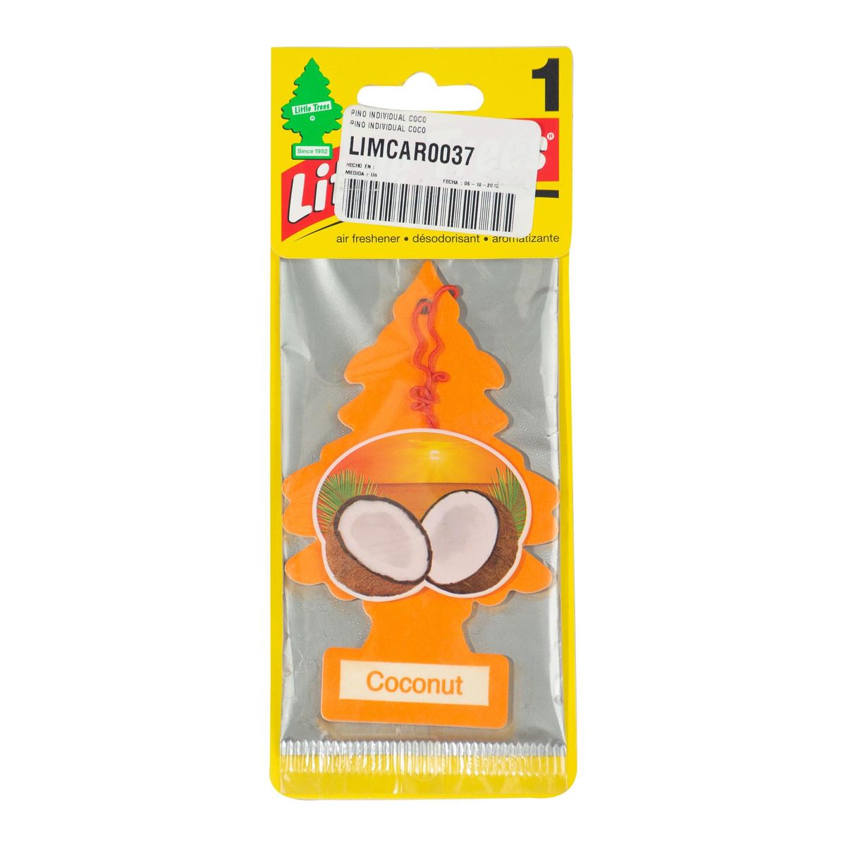 LITTLE TREES - Pino Individual Aromatizante Coco