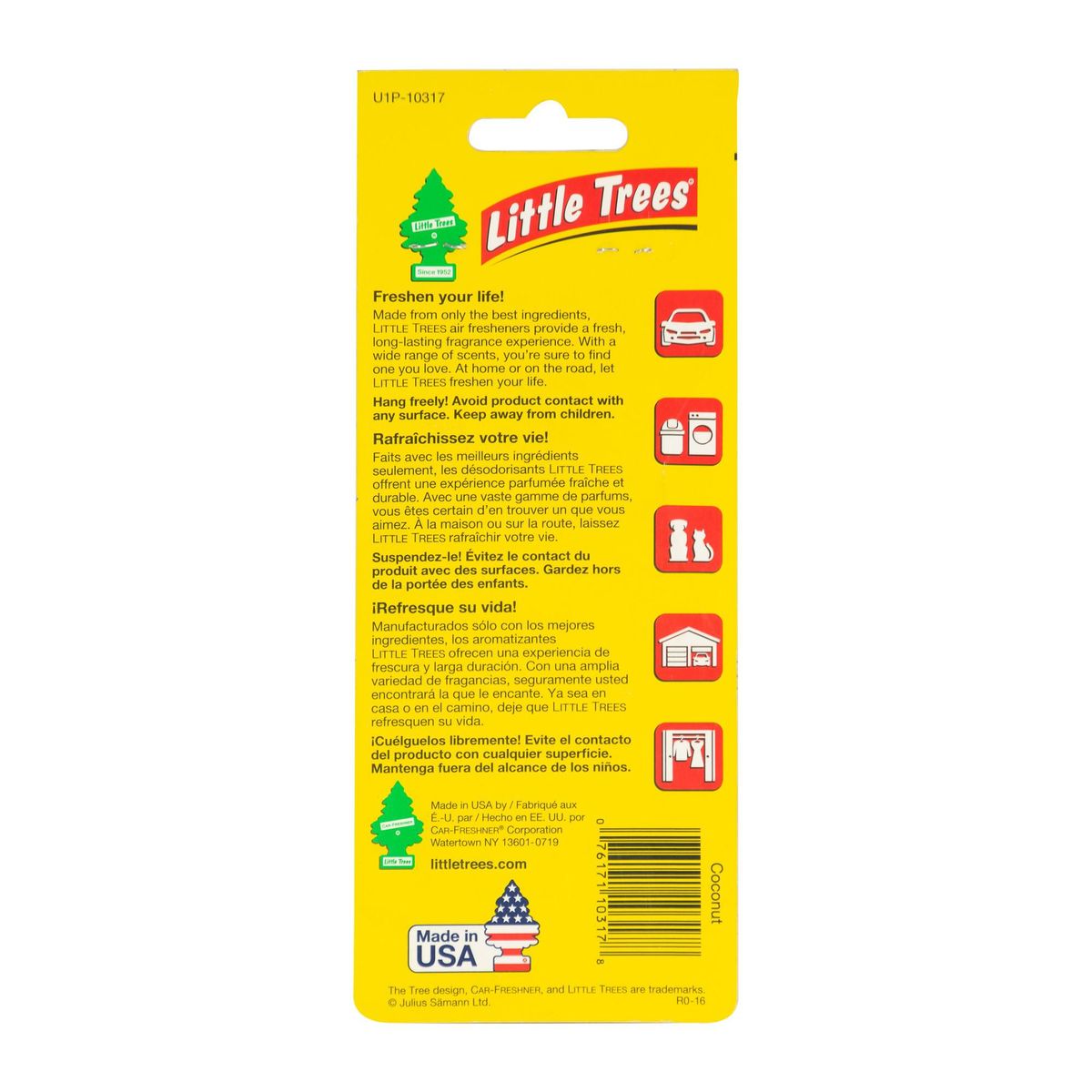 LITTLE TREES - Pino Individual Aromatizante Coco