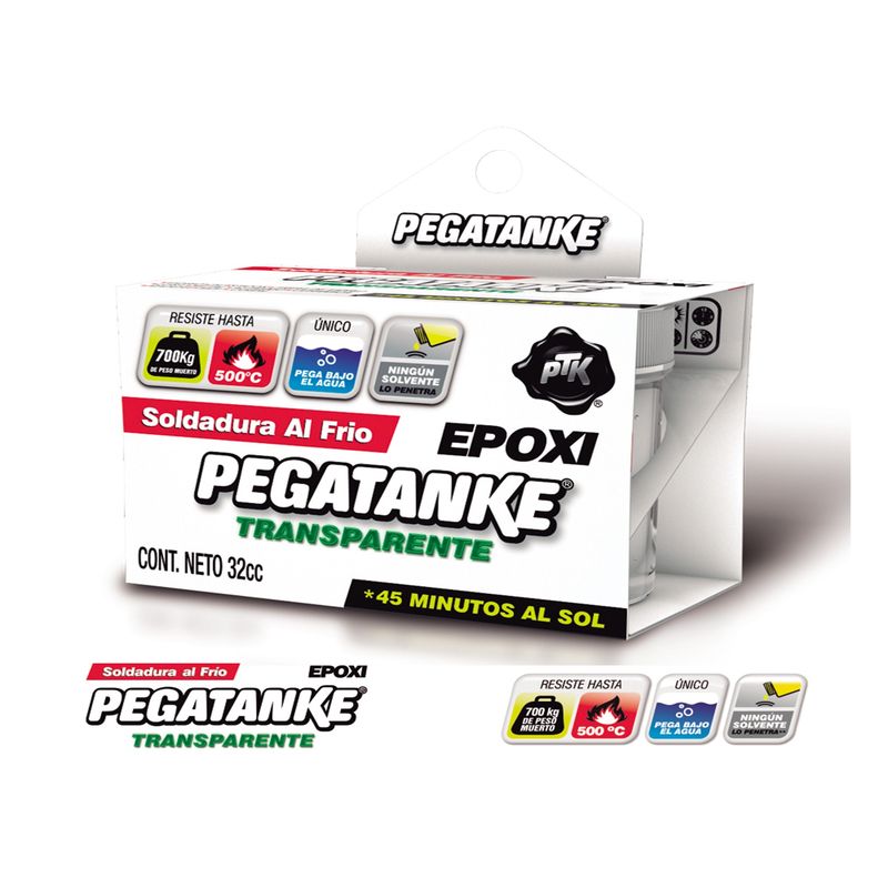 PEGATANKE - Pegatanke Epoxi Transparente