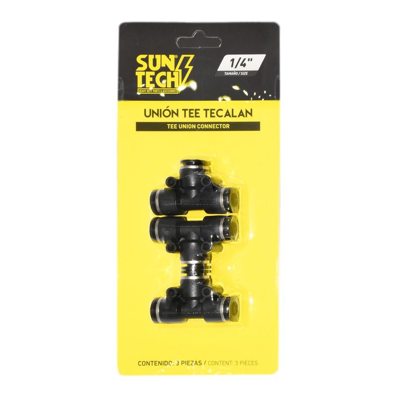 SUNTECH - Blister Union Tee Tecalan 1/4 PuLG