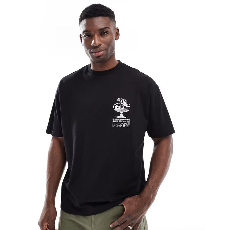 LIFF - Polera Oversized Negro Tokyo LIFF