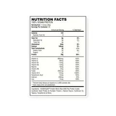 HEXACORE - PROTEINA 100% VEGAN PROTEIN 25 SV 2LBS VAINILLA -