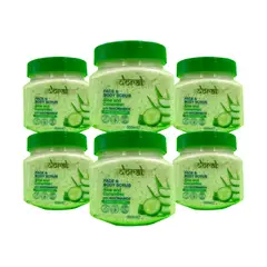 ADORABLE - Pack 6 Exfoliante Aloe Vera-Cucumber & Vit B3 300ml