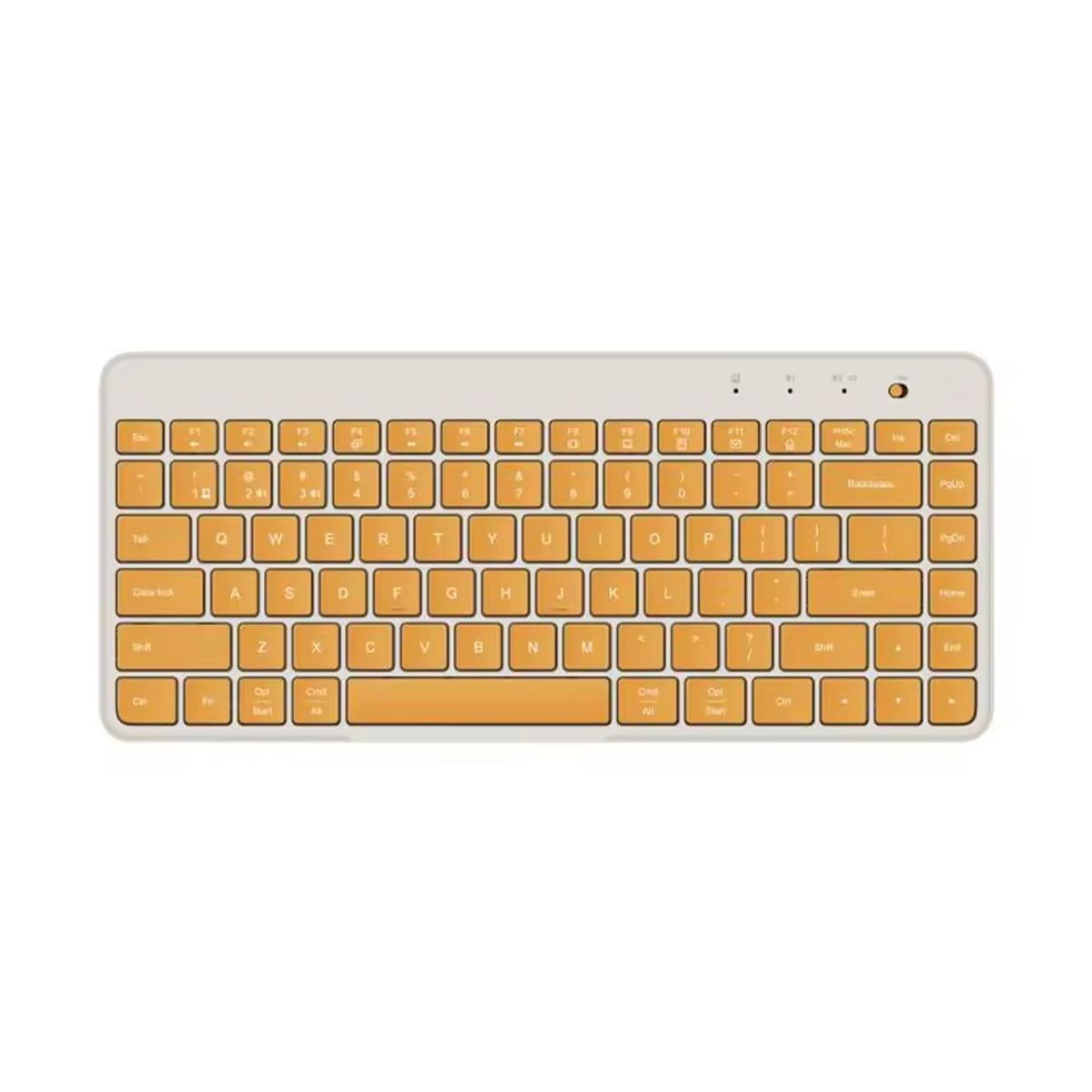 XIAOMI - Xiaomi Portable Dual Mode Keyboard With Mouse Wireless 24GHz-Amarillo