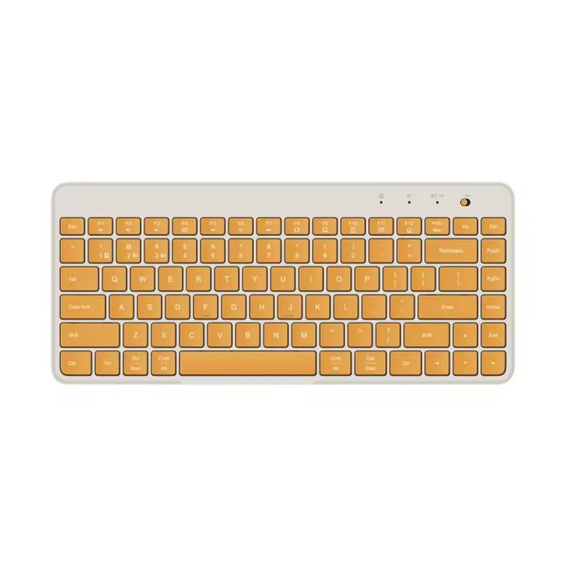 XIAOMI - Xiaomi Portable Dual Mode Keyboard With Mouse Wireless 24GHz-Amarillo