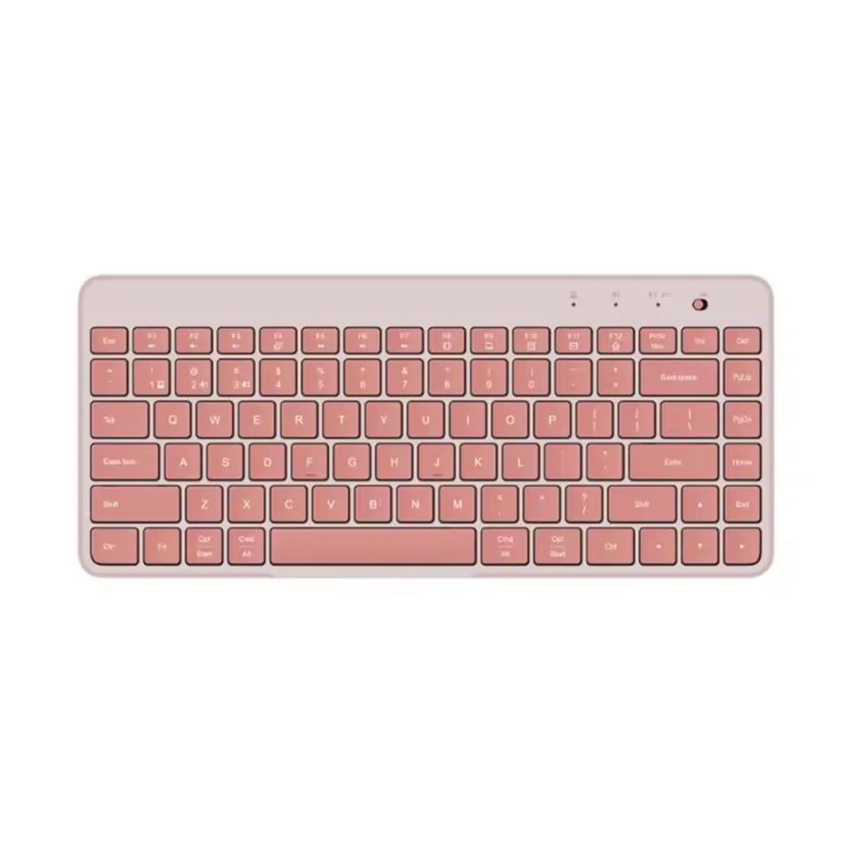 XIAOMI - Xiaomi Portable Dual Mode Keyboard With Mouse Wireless 24GHz-Rosa