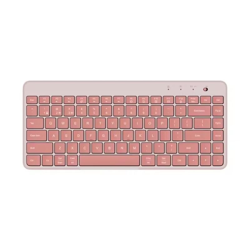 XIAOMI - Xiaomi Portable Dual Mode Keyboard With Mouse Wireless 24GHz-Rosa