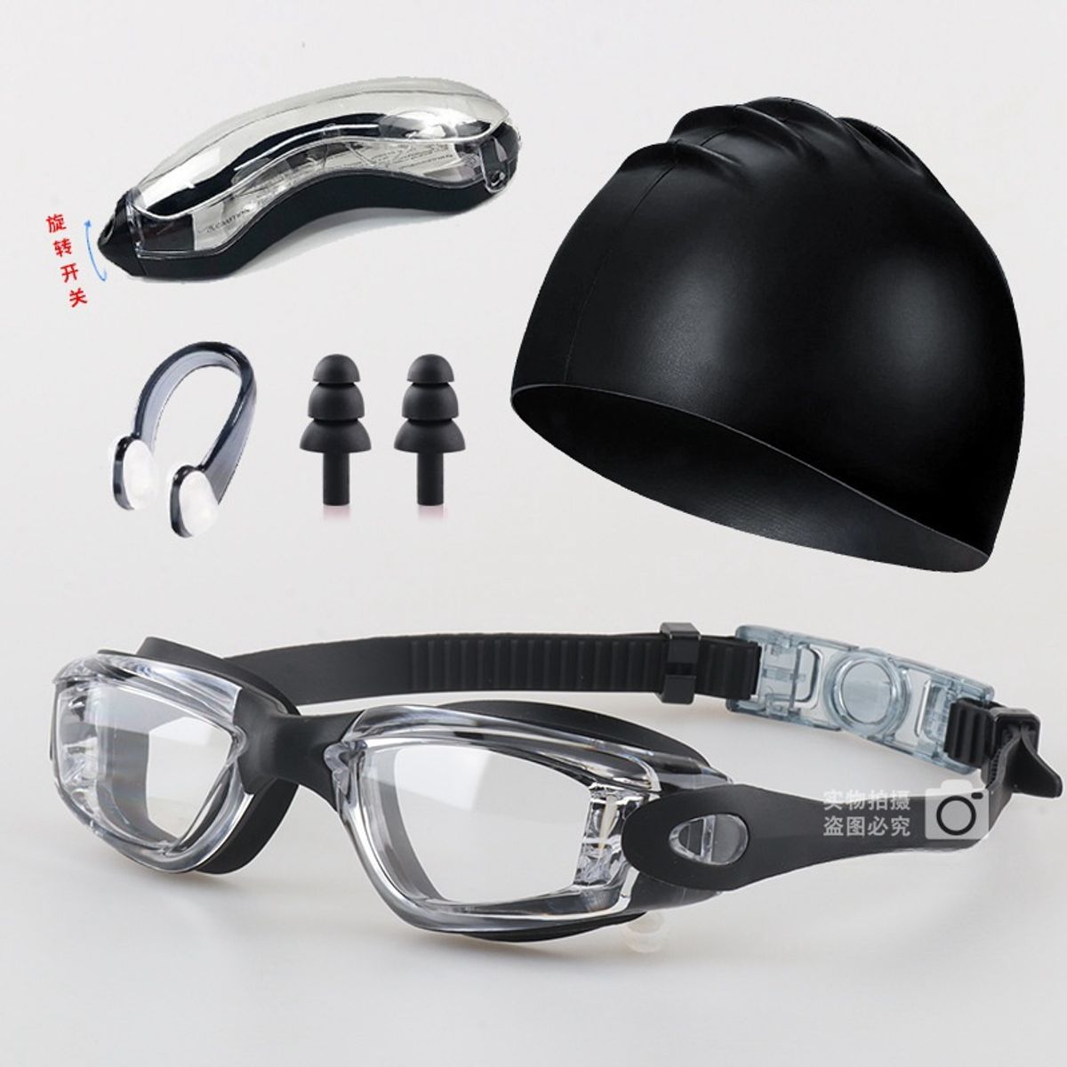 TIOZONEY - 4pcs gafas de natación