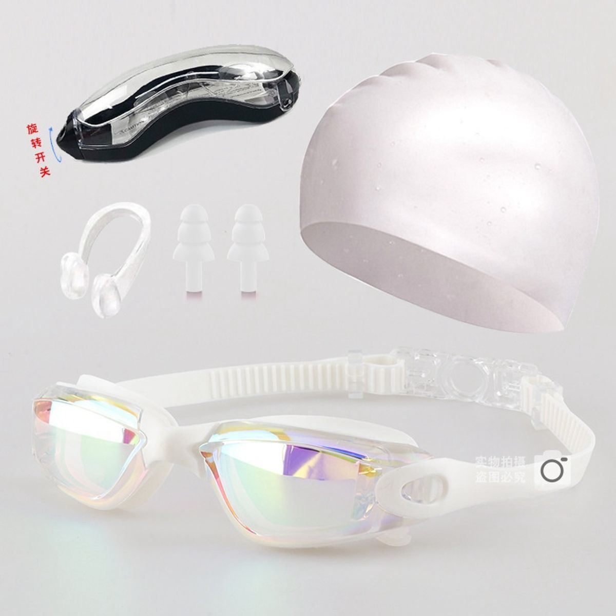 TIOZONEY - 4pcs gafas de natación