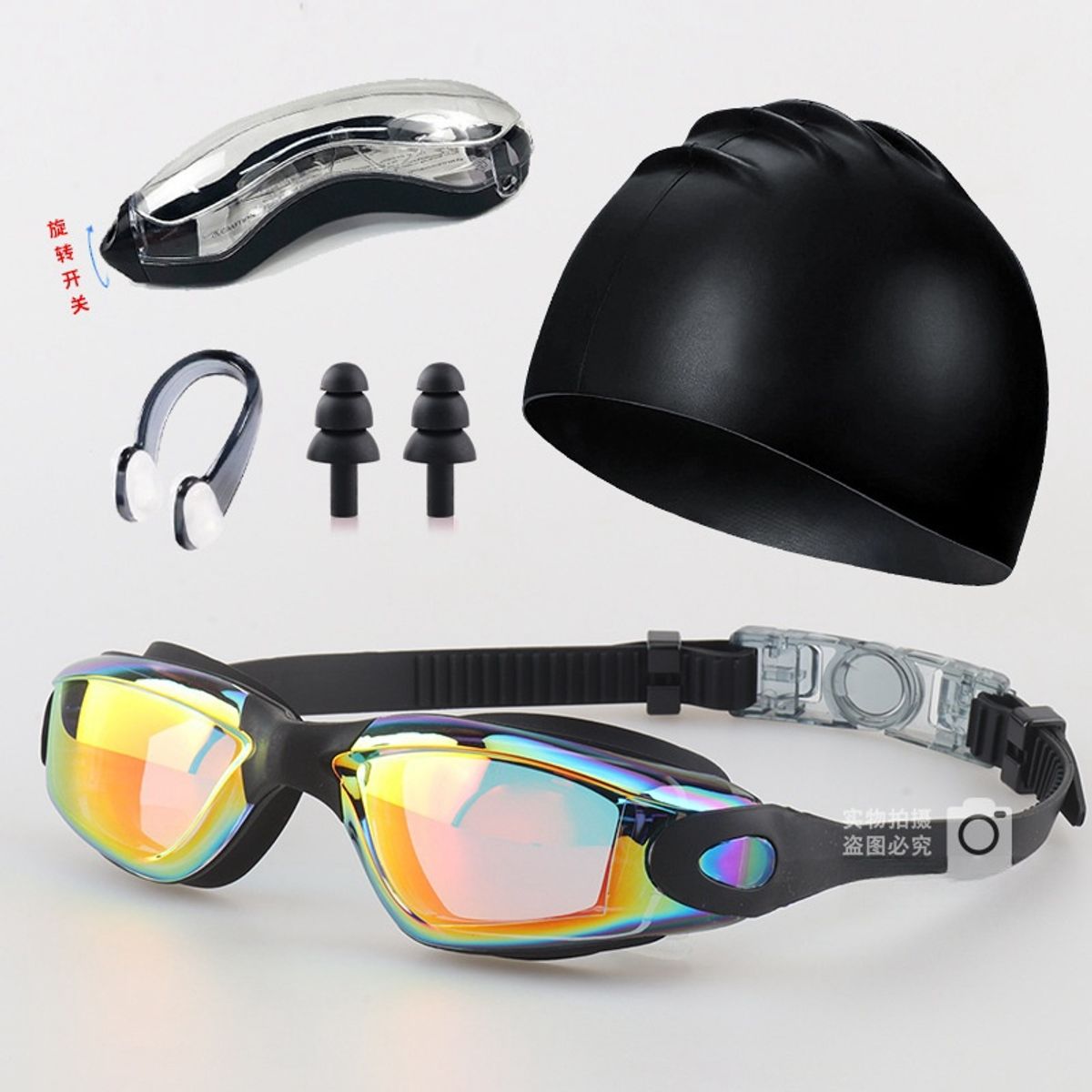TIOZONEY - 4pcs gafas de natación
