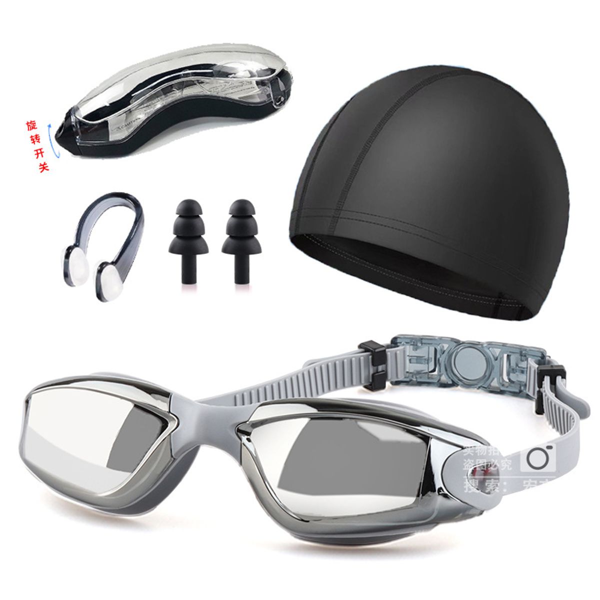 TIOZONEY - 4pcs gafas de natación