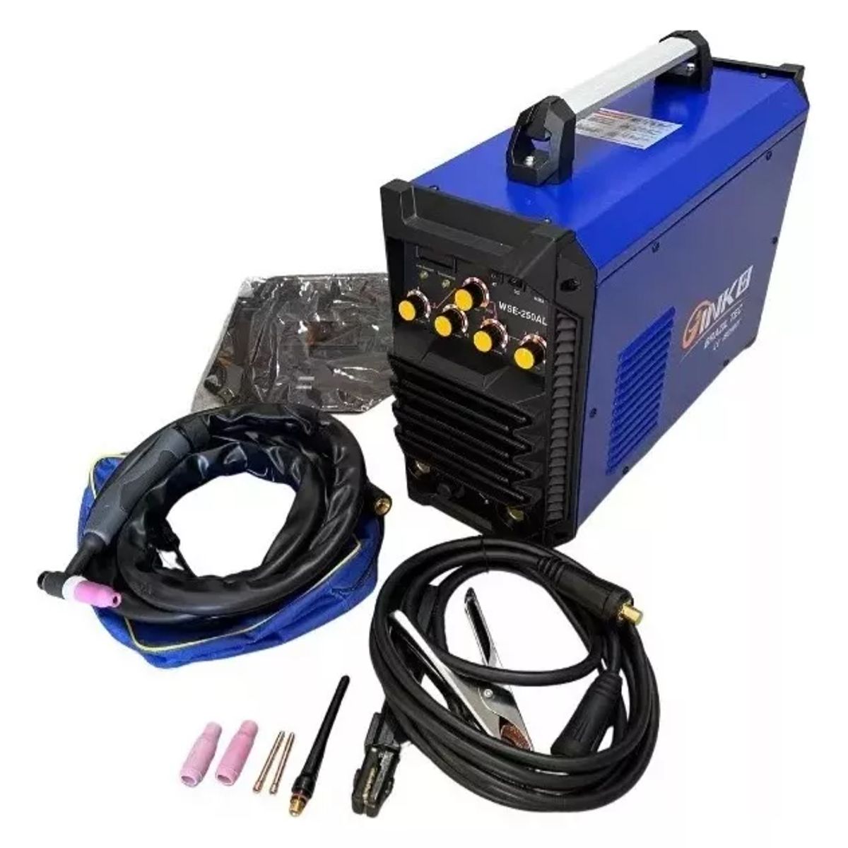 KRAFTER - SOLDADORA INVERTER PROFESIONAL TIG ACDC 250AMP ALUMINIO INKO WSE -250AL